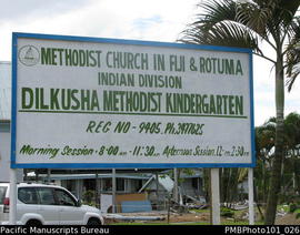 Dilkusha [Methodist Church in Fiji & Rotuma Indian Division, Dilkusha Methodist Kindergarten]