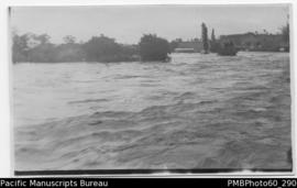 River flood in Australia