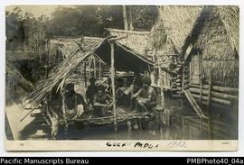 ‘Gulf. Papua. 1912.’ [Kerema?] [Photo print.]