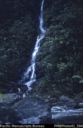 Mogaha River waterfall, Kira Kira, Makira