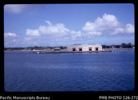 'Queen Salote Wharf seen from offshore, Tonga'