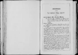 'Petition of the Fiji Agricultural Society to the Queen, re the settlement of claims to land in F...