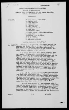 
Constitutional Planning Committee, Record of Proceedings, 4/12/72, Ts., roneo, pp.1-18
