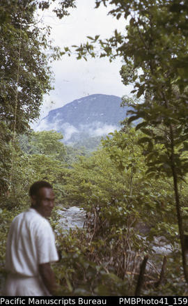 'Kaichui Mt. From Nauli, Guadalcanal'