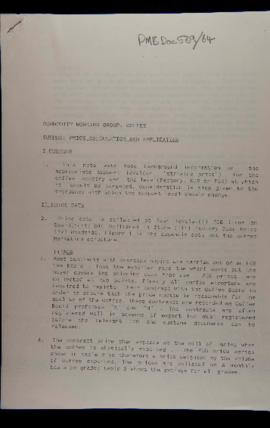 Commodity Working Group, Coffee Support Price Calculation and Application, 14 Jan 1991, Ts., 12pp...