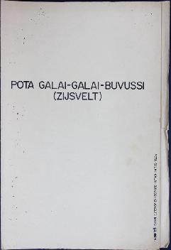 Report Number: 168 Buvussi Pota Galai-Galai Soil Survey. I.S Huria, 'Physiographic Proto-interpre...