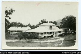‘Hospital Rabaul (Namanula), 1914’ [Postcard.]
