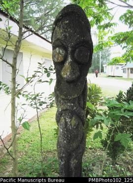 Santo [Luganville] carved tree fern