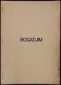 Report Number: 39 Bogadjim. Includes map with scale No map