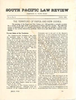 South Pacific Law Review, Vol. 1, No.8