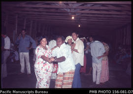 Saturday night at the dance hall in the centre of Falefa, Upolu, Samoa