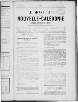 Le Moniteur de la Nouvelle Caledonie Noumea: Imprimerie du Gouvernement, no. 295-309