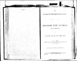 Reel 2, British New Guinea Report from 1 July 1901 to 30 June 1902