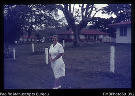 Sister Edgar MBE at Paton Mermorial Hospital, Iririki