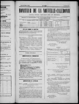 Le Moniteur de la Nouvelle Caledonie Noumea: Imprimerie du Gouvernement, no. 927-928