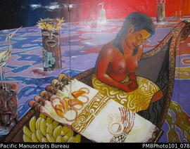 [Suva University of the South Pacific (USP) mural]