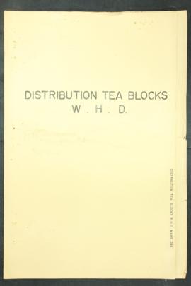 Report Number: 284 Distribution of Tea Blocks, Western Highlands (Pagump - Kudjip), TNG.  [Map on...