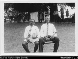 Two ni-Vanuatu male elders