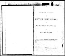 Reel 1, British New Guinea Report from 1 July 1900 to 30 June 1901, Appendices A-12