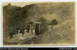 ‘Wireless Station Morobe.’ Marked, ‘From Col. Pethebridge 1915.’ [Photo print.]