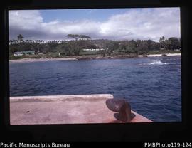 'Lanakel from end jetty, Tanna'