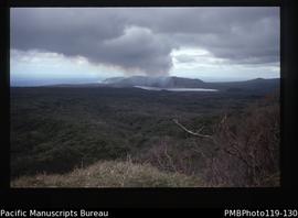 'Volcano from hillside, Tanna'