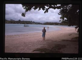 'Janet on Erakor beach, Vila'