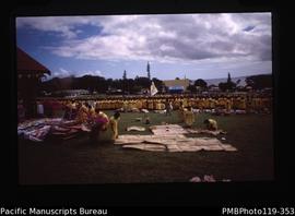 'Jubilee, PWMU [Presbyterian Women's Missionary Union] prepare for Bagbar[?] canoe sail and PMC [...