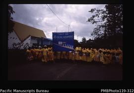 'Jubilee Day 3, women march to PWMU [Presbyterian Women's Missionary Union] Conference'