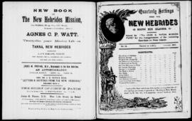 Quarterly Jottings from the New Hebrides January 1897