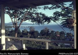 "View of Honiara from terrace of Brian Twomey's house on Kola ridge"