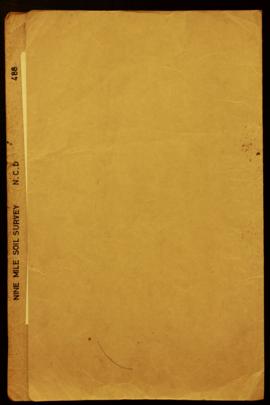 Report Number: 488 Nine Mile Soil Survey, National Capital District, 8pp. Includes map with scale...