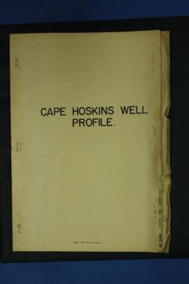 Report Number: 189 Soil Profile at Hoskins, Talasea Sub-District, 3pp. Cape Hoskins Well Profile.