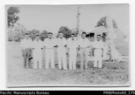 ni-Vanuatu men dressed in Western attire