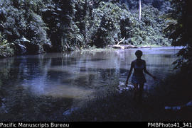 [Margaret Tedder] 'Tenaru River, near Honiara, Guadalcanal'