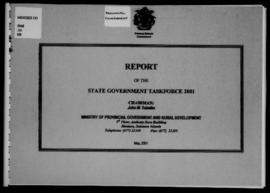John M. Tuhaika (Chairman), Report of the State Government Taskforce 2001, Honiara, Ministry of P...