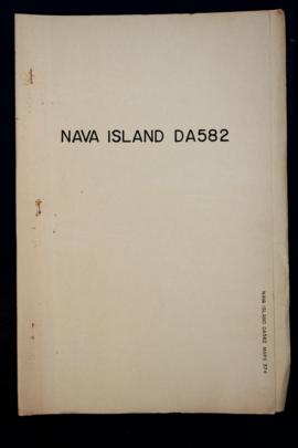 Report Number: 374 Nava Island – D.A.582, 2pp. [No map on file.]
