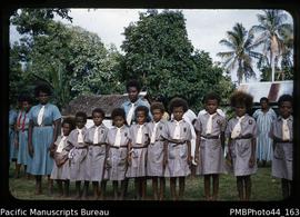 [? Girl guides, Central Islands.]