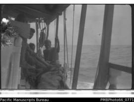 Travelling on the [boat] "Nancy" to Malu'u
