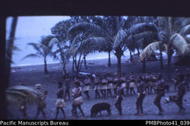 'Bringing food, Moro Movement, Weather Coast, Guadalcanal'
