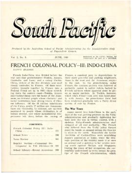 South Pacific, Vol. 2, No. 9