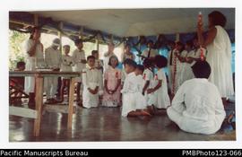 Lotu Tamaiti (White Sunday) at the Congregational Church in Faala, Savaii