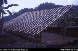 'House construction, Guadalcanal'