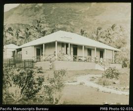New mission house, Futuna