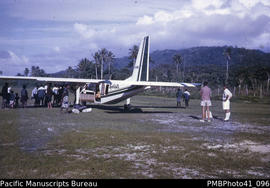 'BN Islander of Solomon Airways at Marau, Guadalcanal – East End'