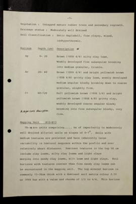 Report Number: 510 Soil Survey of Kauru Plantation, Cape Rodney, 18pp. [No map on file.] Includes...