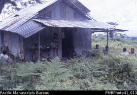 'House – old miners dwelling – before WWII, Gold Ridge, Guadalcanal'