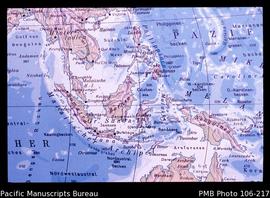 [Map of Indonesia and near neighbors]