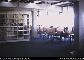 'University of Papua New Guinea [UPNG], campus: university library, interior'