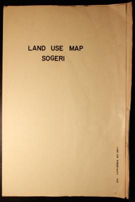 Report Number: 406 Sogeri. Land Use. [missing. Empty file cover.]